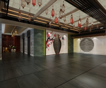 Chinese Style Lobby Hall-ID:723910098