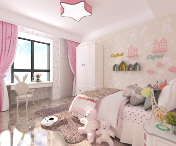 Modern Girl's Room Daughter's Room-ID:947516923
