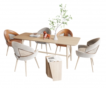 Nordic Style Dining Table And Chairs-ID:590435031