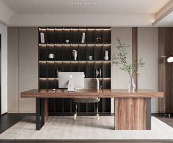 New Chinese Style Study Space-ID:350868945