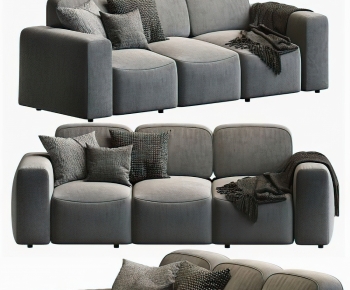 Modern Three-seat Sofa-ID:611729669