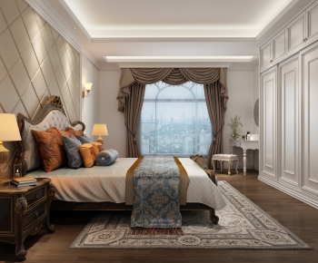 European Style Bedroom-ID:930846937