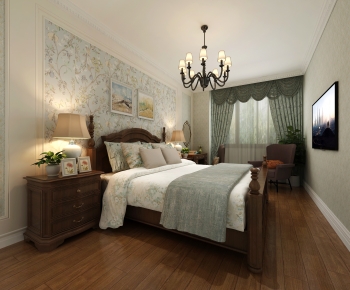 American Style Bedroom-ID:888808019