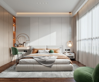 Modern Bedroom-ID:878129963