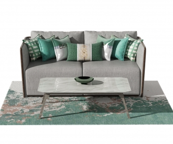 New Chinese Style A Sofa For Two-ID:799004082