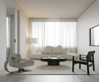 Modern A Living Room-ID:475827936