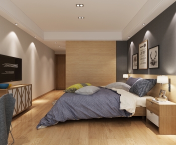 Nordic Style Bedroom-ID:961878069