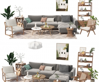Nordic Style Sofa Combination-ID:180110992