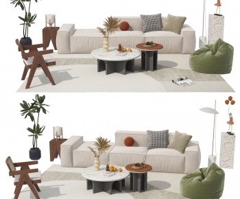 Nordic Style Sofa Combination-ID:536384114