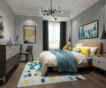 Nordic Style Bedroom-ID:855817081