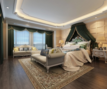 European Style Bedroom-ID:443905121