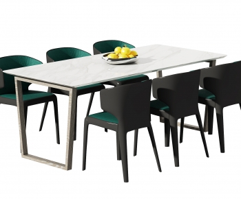 Modern Dining Table And Chairs-ID:904628995