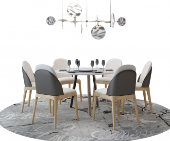 Modern Dining Table And Chairs-ID:253192905