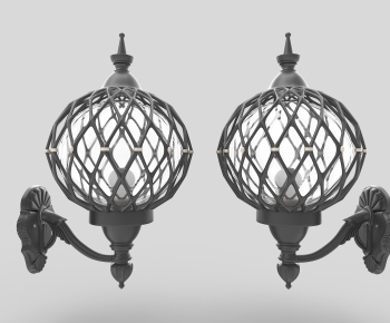 Simple European Style Wall Lamp-ID:513964894