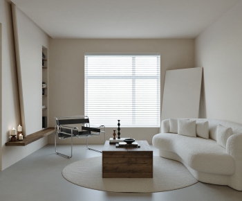 Wabi-sabi Style A Living Room-ID:877868898