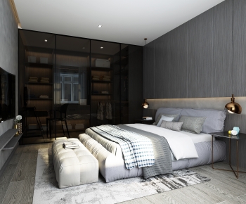 Modern Bedroom-ID:665700463