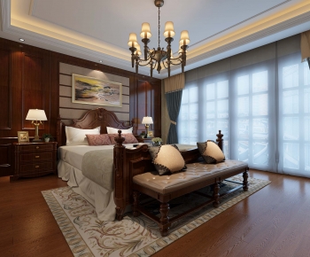 American Style Bedroom-ID:519176962