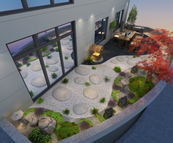 New Chinese Style Courtyard/landscape-ID:816462041