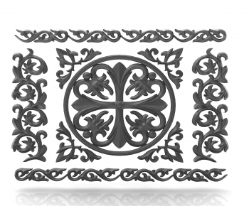 Simple European Style Carving-ID:586009984
