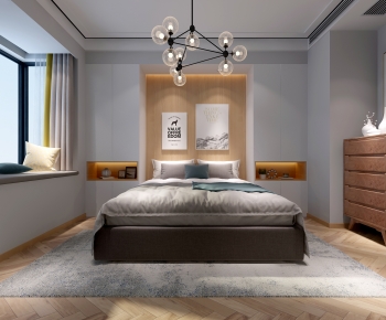 Nordic Style Bedroom-ID:748004917