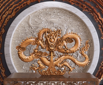 New Chinese Style Sculpture-ID:880991948