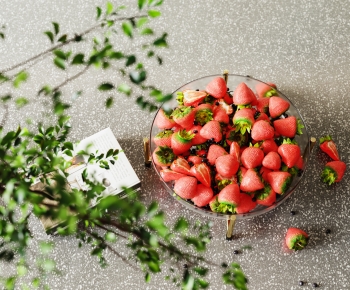 现代水果果盘 草莓-ID:699050439