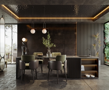 Modern Dining Room-ID:106616027