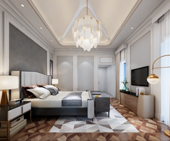 French Style Bedroom-ID:929368973