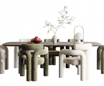 Modern Dining Table And Chairs-ID:488595968