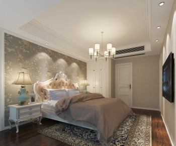 American Style Bedroom-ID:623812913