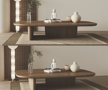 Wabi-sabi Style Coffee Table-ID:137201079
