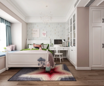 American Style Girl's Room Daughter's Room-ID:540453918