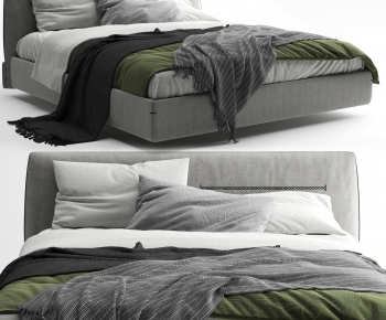 Modern Double Bed-ID:170185092