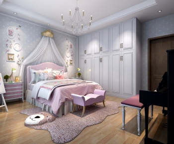 Modern Girl's Room Daughter's Room-ID:378887891