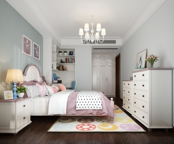 American Style Girl's Room Daughter's Room-ID:606688982
