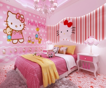 Modern Girl's Room Daughter's Room-ID:374542958