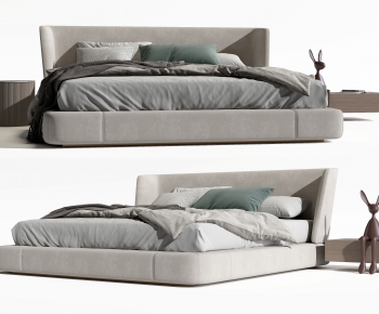 Modern Double Bed-ID:251194008