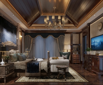 American Style Bedroom-ID:753159054