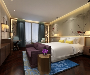 Chinese Style Bedroom-ID:529161939