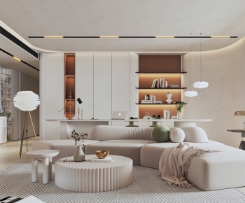 Modern A Living Room-ID:201464895