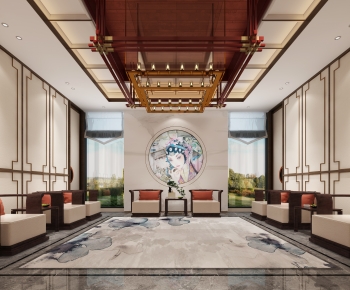 New Chinese Style Reception Room-ID:820003998