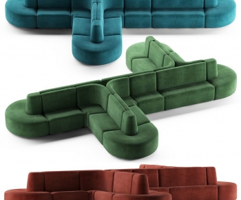 Modern Shaped Sofa-ID:610559948
