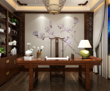 Chinese Style Study Space-ID:953174111