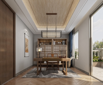 New Chinese Style Study Space-ID:228605993