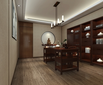 Chinese Style Study Space-ID:125616073