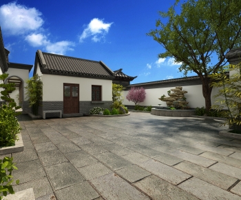 Chinese Style Courtyard/landscape-ID:270875937