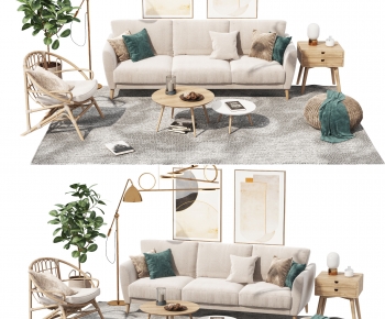 Nordic Style Sofa Combination-ID:974299927