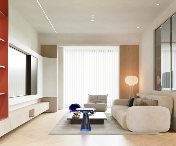 Wabi-sabi Style A Living Room-ID:387063033