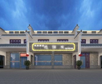 Chinese Style Facade Element-ID:256223923