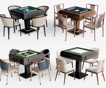 New Chinese Style Mahjong Tables And Chairs-ID:952475073